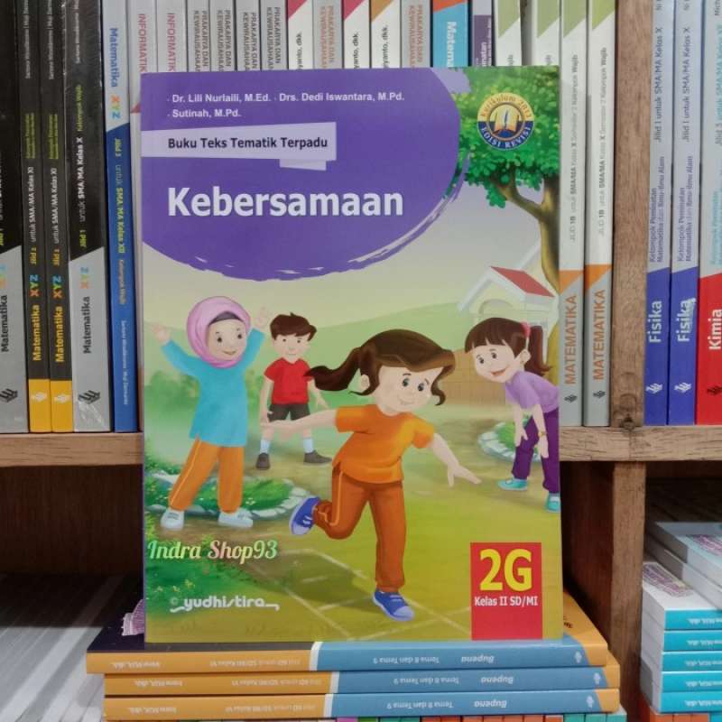 Promo Paket Buku Tematik 2e-2h Kelas 2 Sd/mi K13 Revisi Yudhistira ...