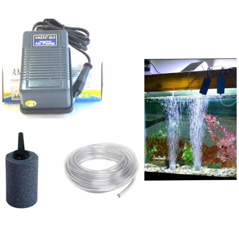 Jual Paket Set Alat Gelembung Air Oksigen Aquarium Mesin
