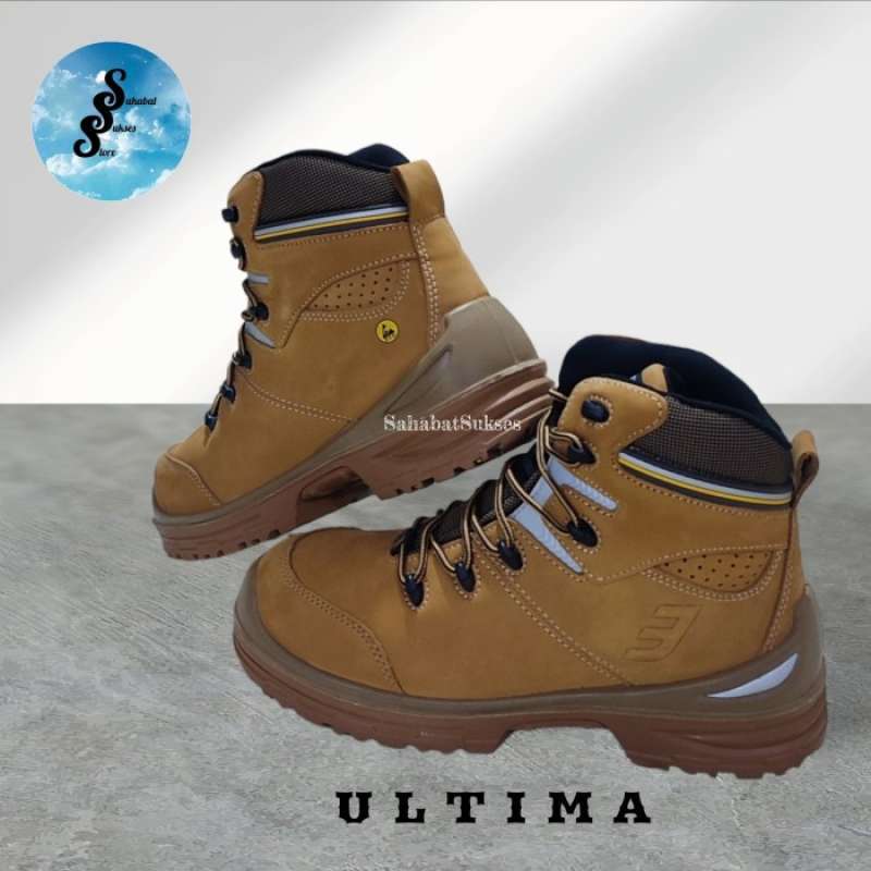 Promo Sepatu Safety Jogger Ultima S3 Src Esd Hro Camel 40 Diskon 50
