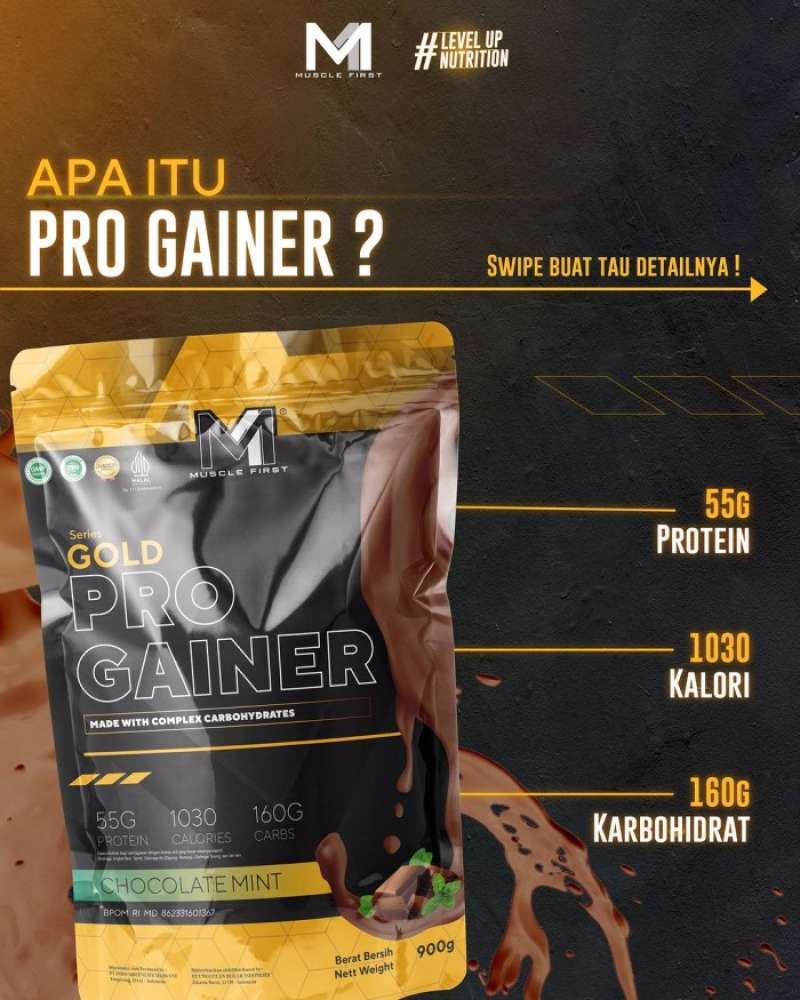 Promo Muscle First Gainer 6lbs - Susu Gym Penambah Massa Otot Diskon 23 ...