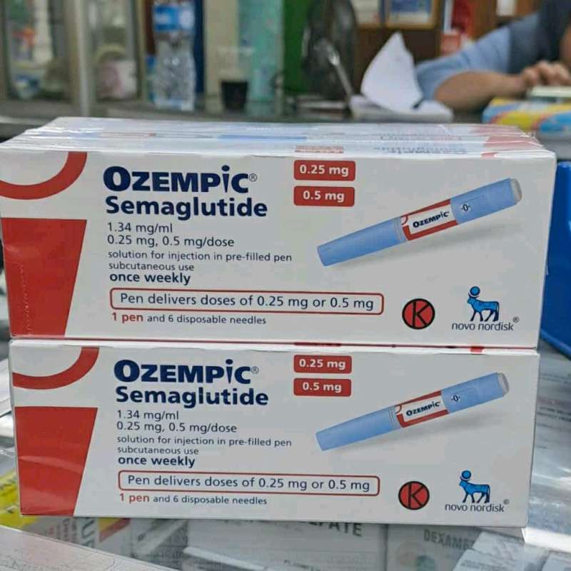 Jual Ozempic 0.25/ Mg Merah Semaglutide Per Box Original Di Seller Apotik Haidar Farma Pal