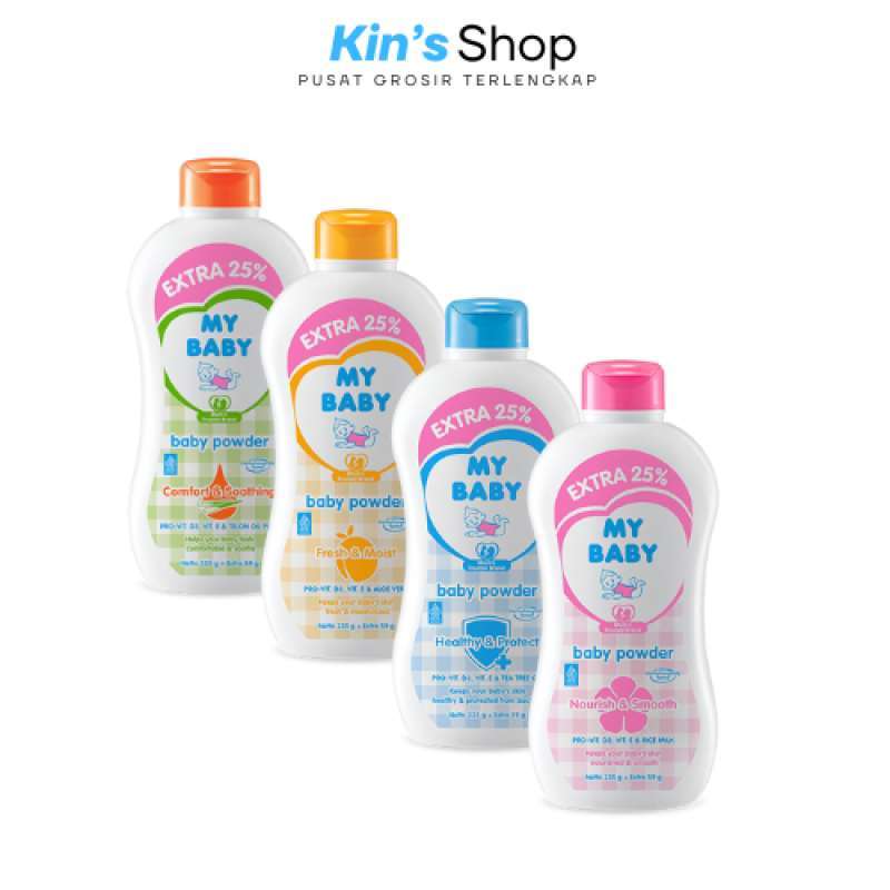 Promo My Baby Talc Baby Powder Bedak Bayi Nourish Smooth 50