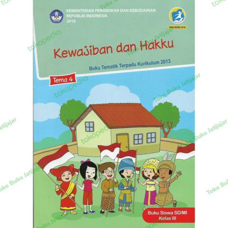 Jual Paket Buku Tematik Sd Mi Kelas 3 Semester 1 Tema 1 2 3 4 Di Seller ...