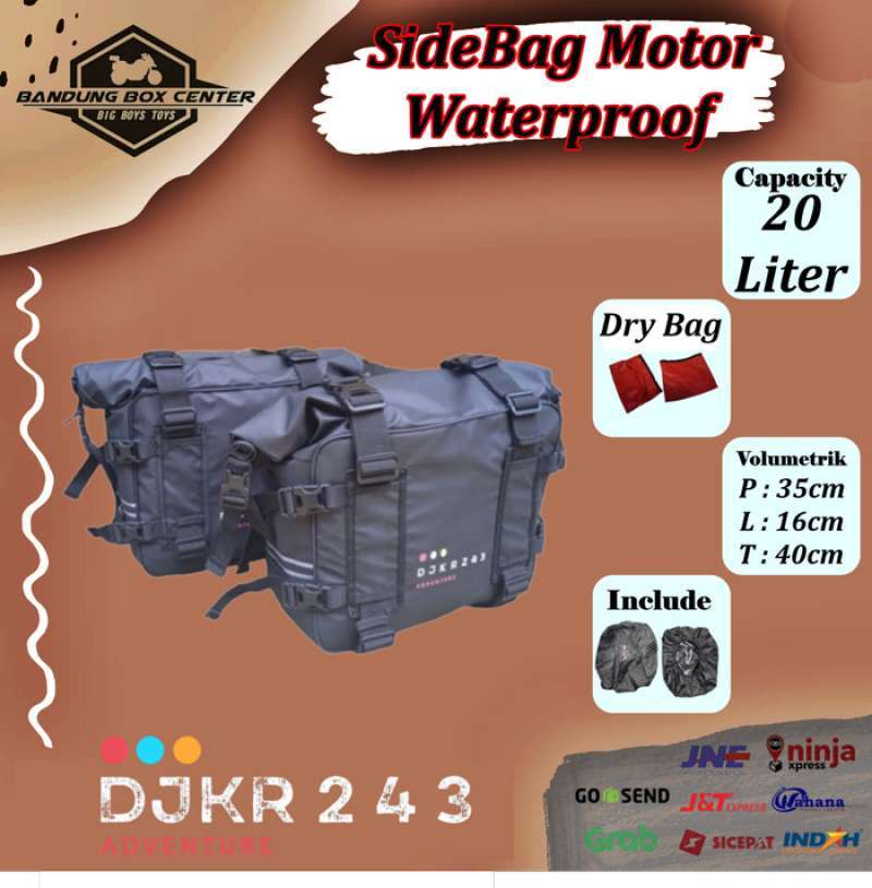 Jual Sidebag Motor Tas Samping Motor Side Bag Tas Motor Waterproof Anti Air Di Seller Indah Auto Service Tegal Alur Kota Jakarta Barat Blibli