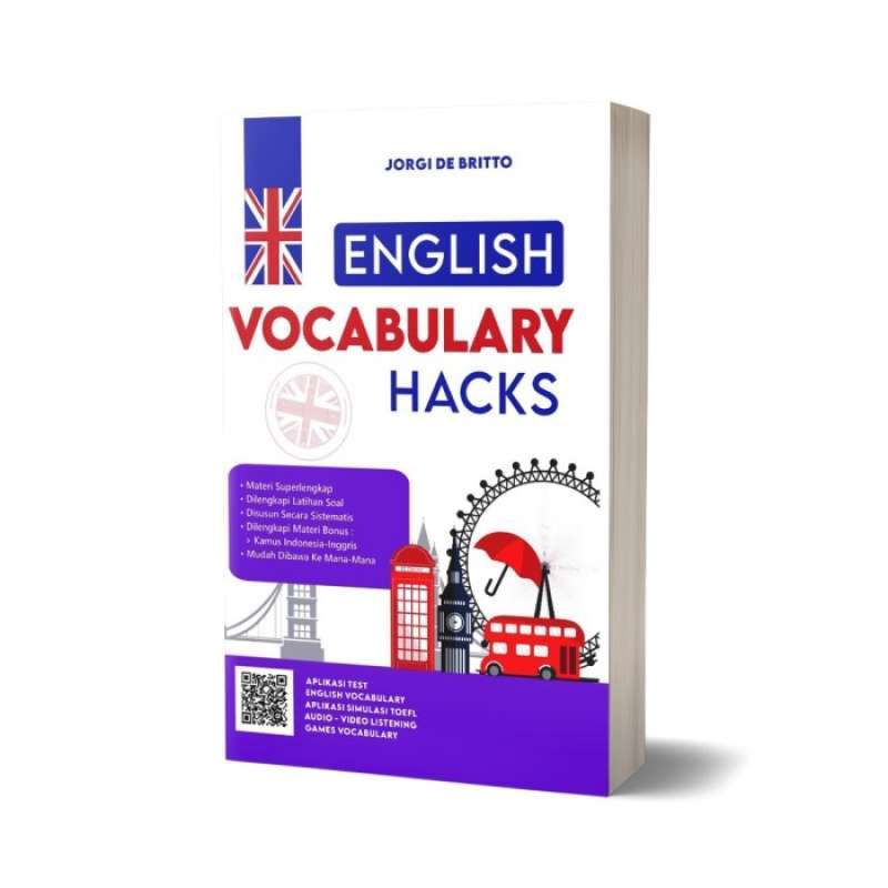 Jual Buku Bahasa Inggris - English Vocabulary, Grammar, Conversation