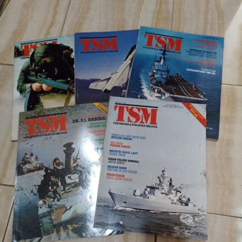 Jual Majalah Tsm Teknologi Strategi Militer 17 Di Seller Shin Store