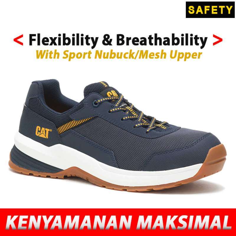 CATERPILLAR SEPATU SNEAKER SAFETY SNEAKERS PRIA ORIGINAL ASLI ORI UJUNG KOMPOSIT COMPOSITE TOE CT KETS CAT 09