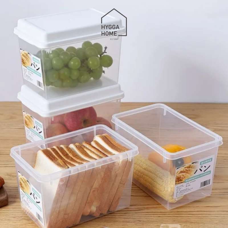 Jual Kiyomi Bread Container Kotak Roti Tawar Tempat Penyimpanan Makanan ...