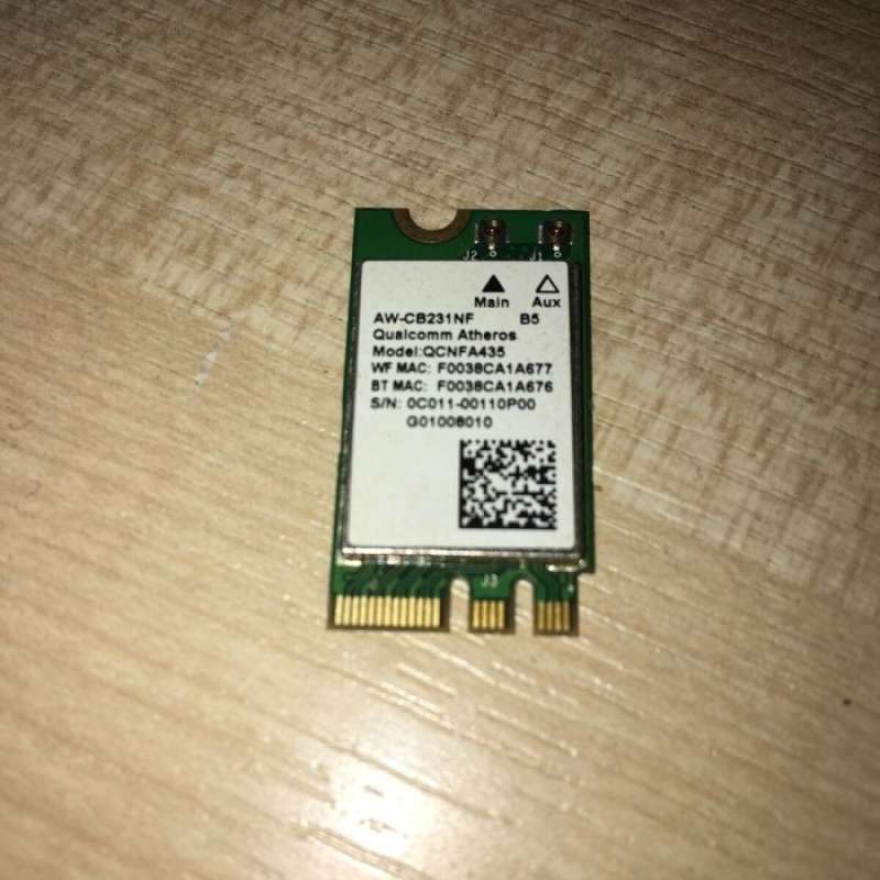 Jual Wifi Card Qualcomm Atheros Qcnfa435 802.11ac Di Seller Sweet Shop ...