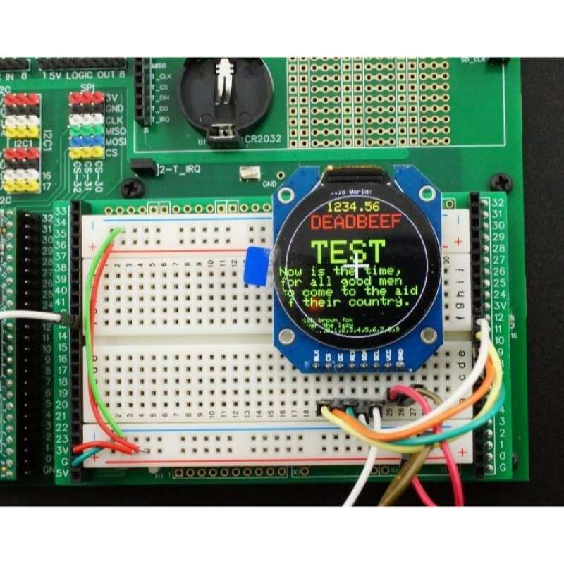 Jual Round Display 1.28 Inch Round Lcd Display Module, 240×240 ...
