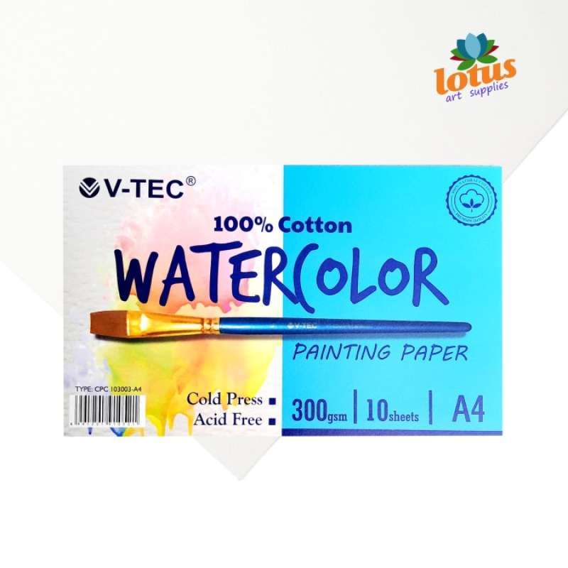 Copic Soft Watercolor Paper – A4, 100 G/m² – 5 Blatt Für Aquarell & Pinselmalerei