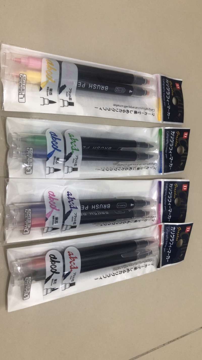 Jual Daiso Calligraphy Marker Pen Di Seller Kingyo Cengkareng Timur