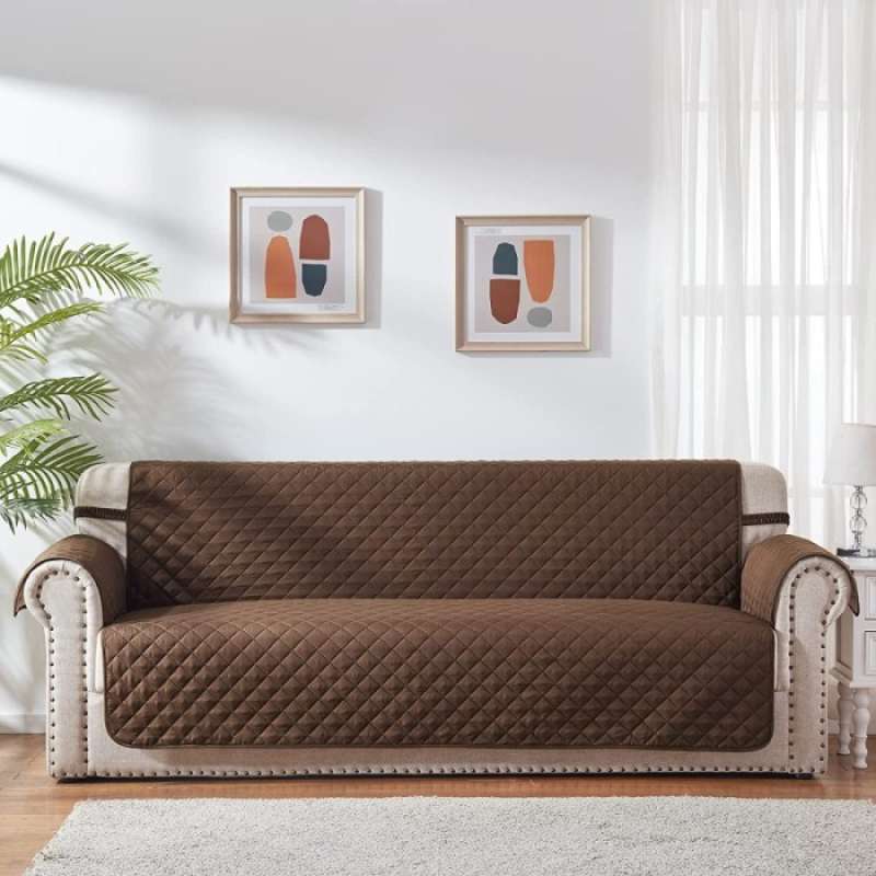 Quilted Waterproof Cover Sofa Pelindung Sofa Anti Air kain Sofa