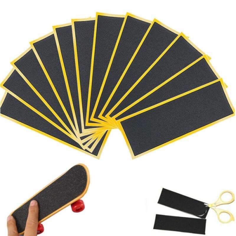 12 Pcs Fingerboard Foam Grip Tape For Mini Skateboards Anti