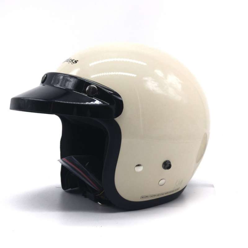 Jual Helm Retro Cargloss Cfm Original ( Bogo / Vespa / Vintage / Klasik ...