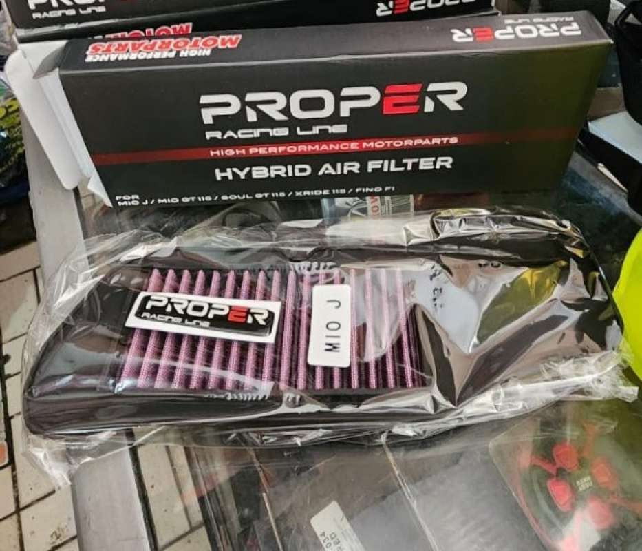 Jual Proper Racing Line Hybrid Filter Udara Motor Mio J/gt, Soul Gt