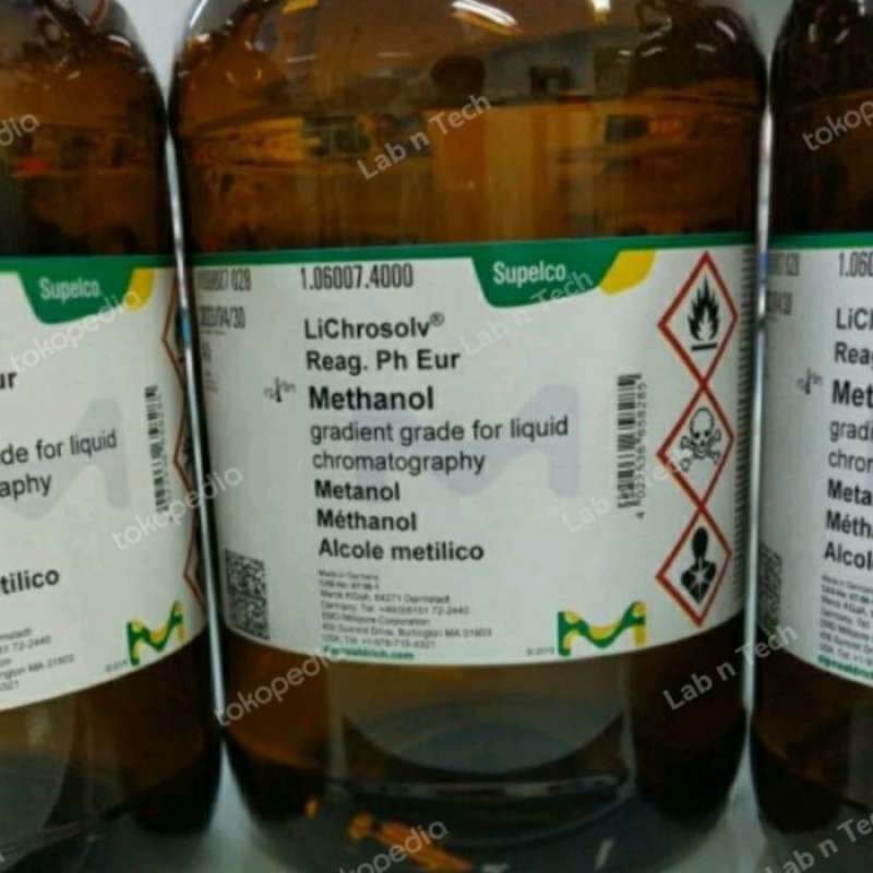 Methanol Gradient Promo 1.06007.4000 Methanol Gradient Grade Hplc 4 L Merck Diskon 23% Di ...