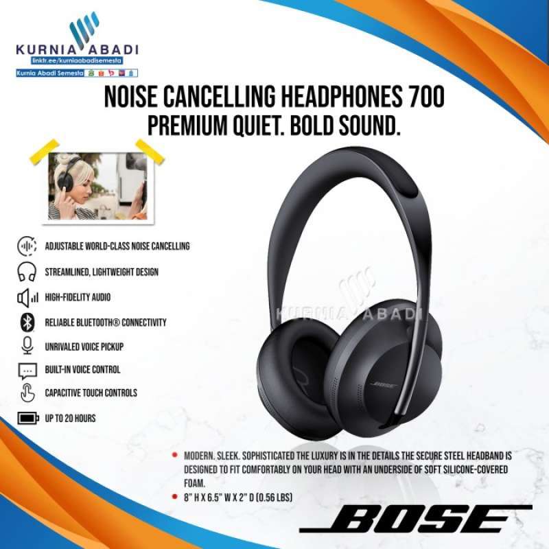 Daftar Harga Bose Noise Cancelling Headphones 700 Original Spesifikasi Lengkap Oktober 2024