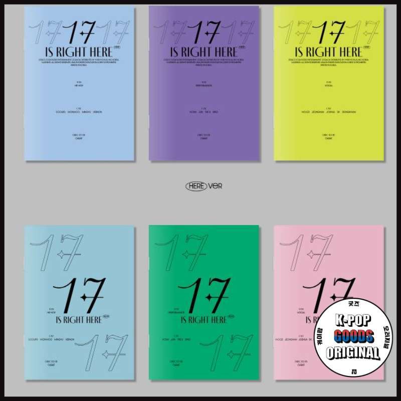 SEVENTEEN - SEVENTEEN BEST ALBUM - 17 IS RIGHT HERE (DELUXE VER