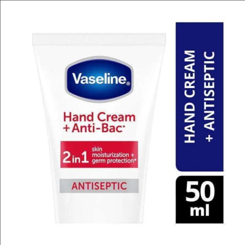 Jual Vaseline Hand Cream Anti Bacterial 2 In 1 [50 Ml] Di Seller Suzuka