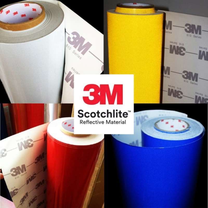 Jual 3m Scotchlite 610 Series Reflective Sticker 60 Cm Meteran Di ...