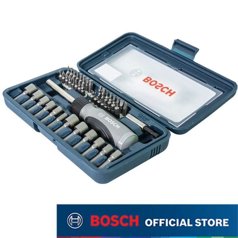 Jual Bosch Screwdriver Bits Mixed Set / Mata Obeng Set 46 Pcs Di Seller ...