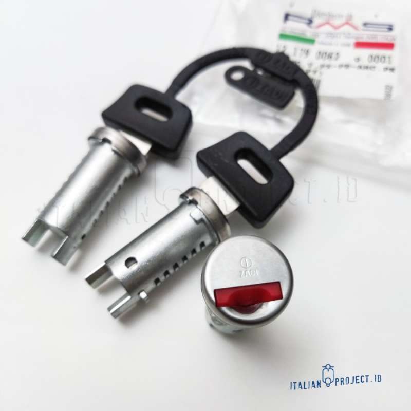 Serratura Per Bauletto Vespa PX 125/150/200 - Ricambio Originale Zadi - Foto 11