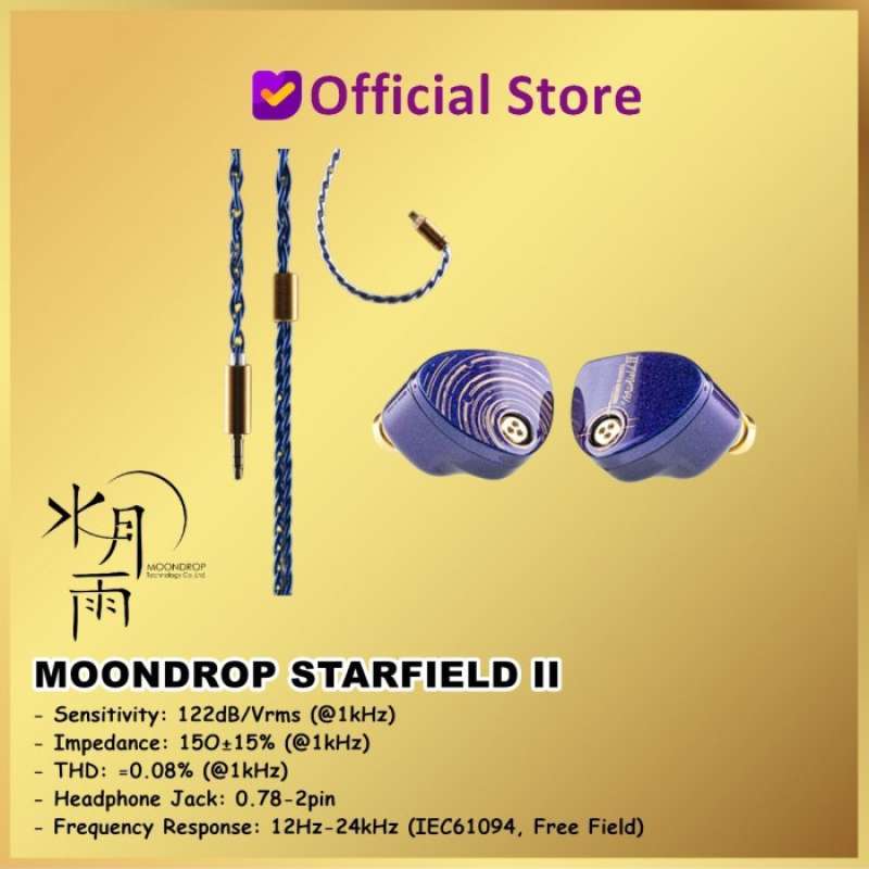 Promo Moondrop Starfield Ii 2 Starfield2 Dynamic Driver Inear