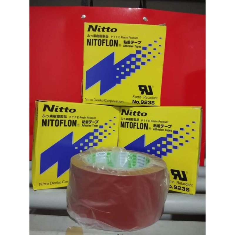 Jual Teflon Tape Nitoflon Nitto 923s / Isolasi Tahan Panas Nitto 923 S ...