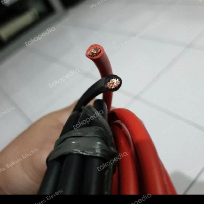 Jual Kabel Listrik Serabut Nyaf 10 Mm 10mm Jembo Meteran / Eceran ...