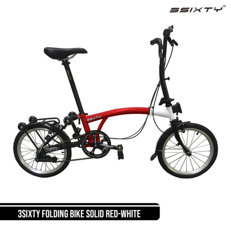 Jual Promo Sepeda Lipat 3sixty Folding Bike Red White Di Seller Bayanaka Rawa Buaya Kota Jakarta Barat Blibli