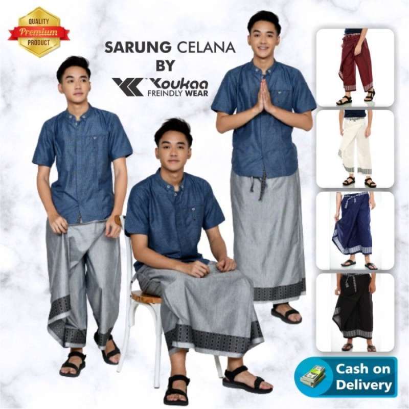 Jual Sarung Celana Dewasa Model Sarcel Motif Tenun Sisik Naga Di Seller ...