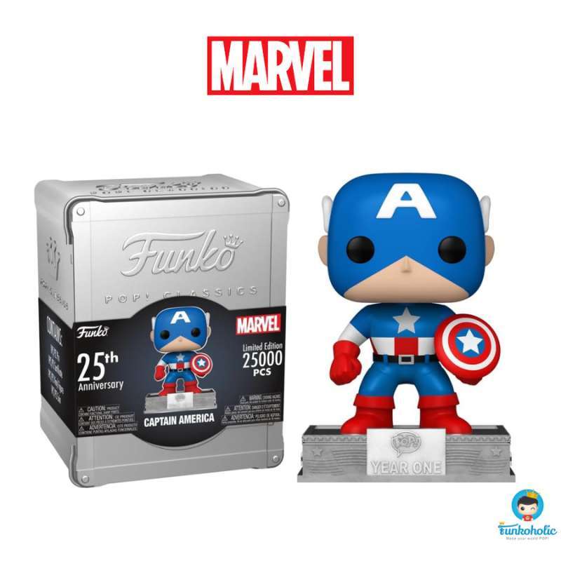Jual Funko Pop! Classics 25th Anniversary - Marvel's Captain