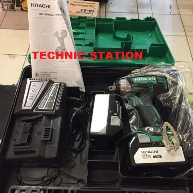 Jual Promo Mesin Bor Impact Wrench Cordless Wr18dbdl Hitachi Wr 18 Dbdl Di Seller Selera kita Store Rawa Buaya Kota Jakarta Barat Blibli