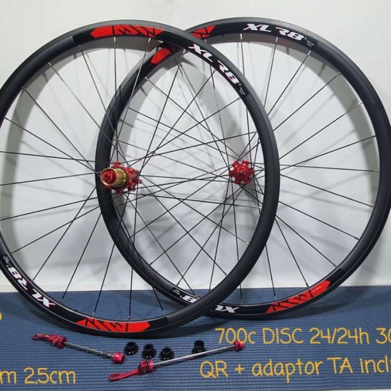 Promo Promo Wheel Set Road Bike Xlr8 Disc Brake 700c Jangkrik 30mm Diskon 50 Di Seller Bayanaka Rawa Buaya Kota Jakarta Barat Blibli