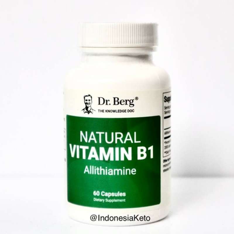 Promo Dr Berg Vitamin B1 Allithiamine Diskon 23 Di Seller Arjunas