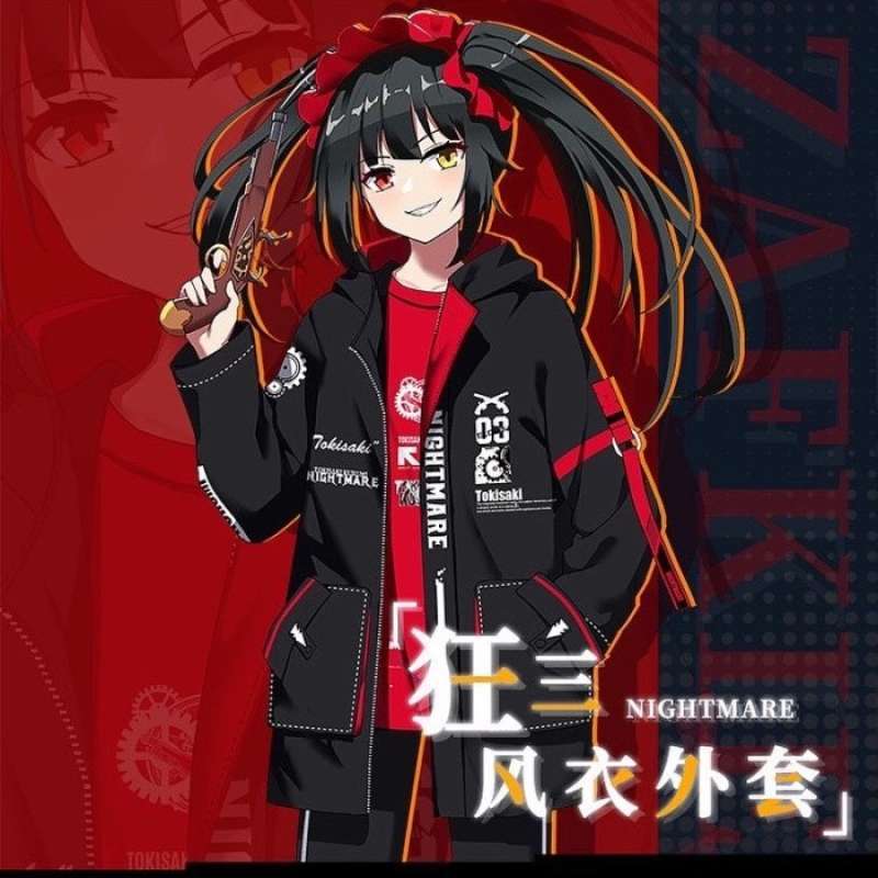 Jual Kurumi Tokisaki Hoodie Model Premium Terbaru Harga Murah November 2024