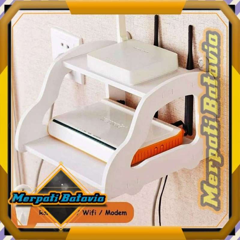 Pvc Router Rak Jual Rak Dinding Vintage Rack Modem Receiver Storage Tempat Wifi Router ...