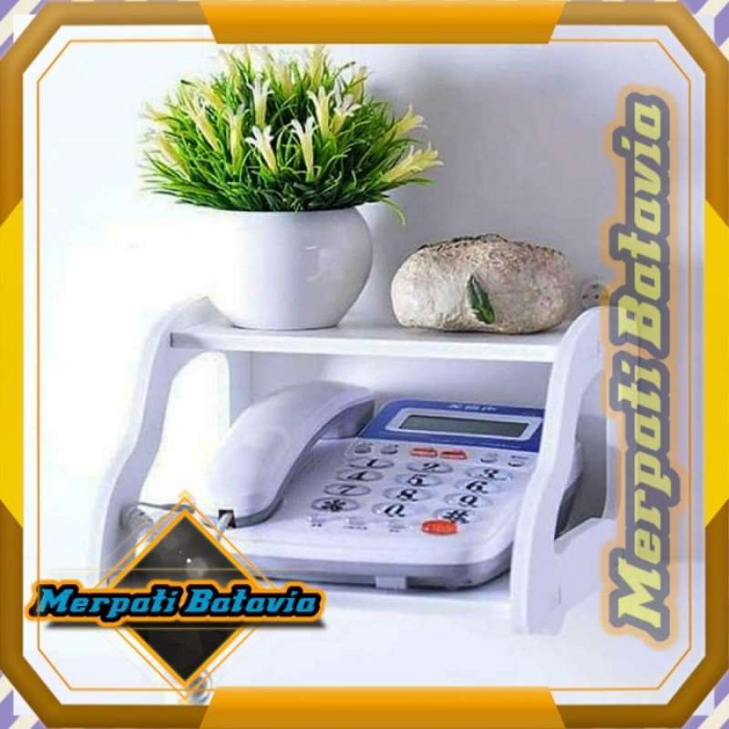 Jual Rak Dinding Vintage Rack Modem Receiver Storage Tempat Wifi Router ...