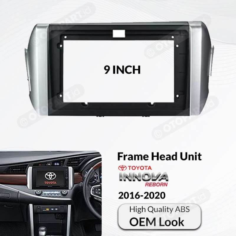 Promo Frame Head Unit Toyota Innova Reborn Oem Diskon 23% Di Seller ...