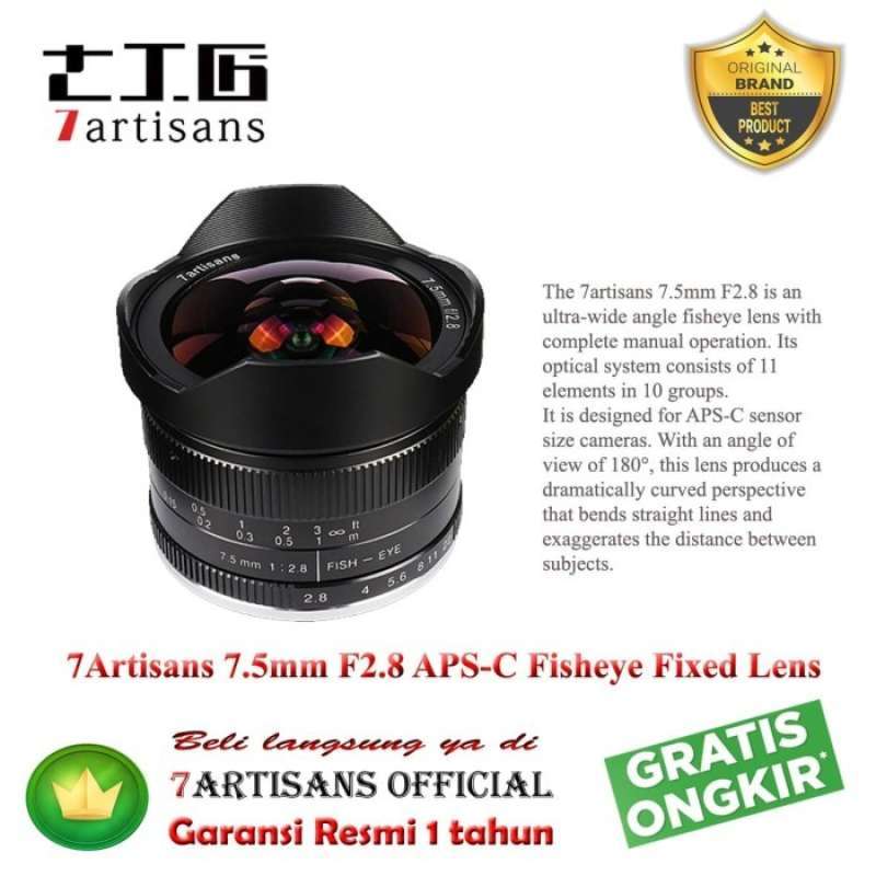 7artisans 12 Mm F2.8 Weitwinkelobjektiv Für Canon EF-M – Manuelles Festbrennweitenobjektiv APS-C