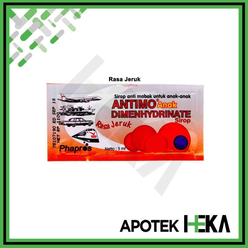 Jual Antimo Anak Sachet Satuan 1 Pc - Pereda Mabuk Perjalanan Di Seller ...