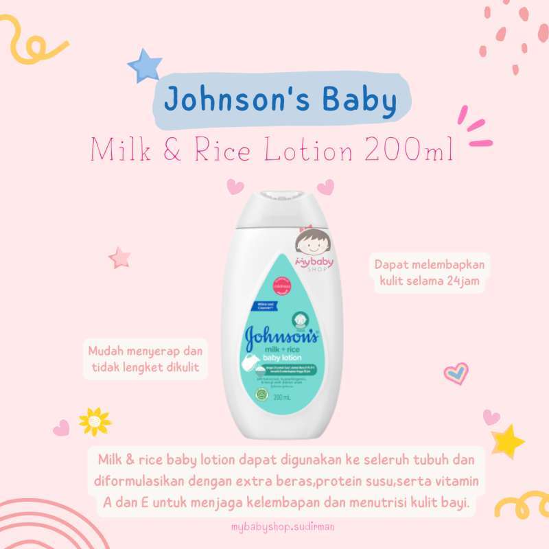 Lotion Johnson Milk And Rice Body Wash Johnsons Baby Lotion Milk