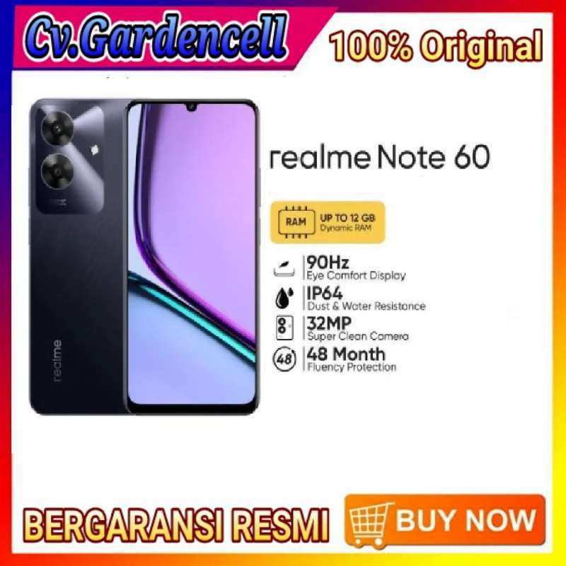 Jual Realme Note 60 RAM 6/128gb Garansi Resmi Di Seller Cv Jual Realme Note 60 RAM 6/128gb Garansi Resmi Di Seller Cv