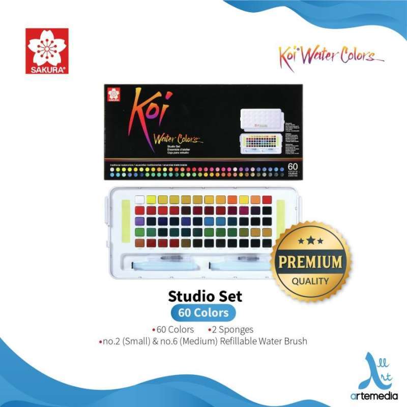 Jual Watercolor Palette Box 🏷️ Original Terbaru, Terlengkap, & Harga ...