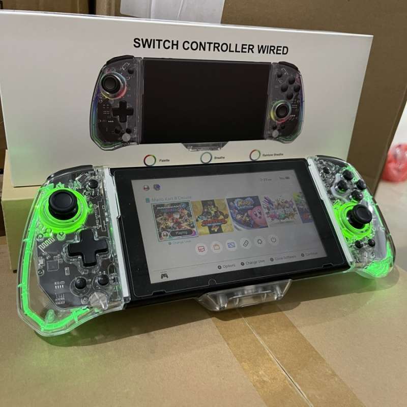 Nintendo Switch 中古 純正品 ジョイコン グレー Joy-Con (L