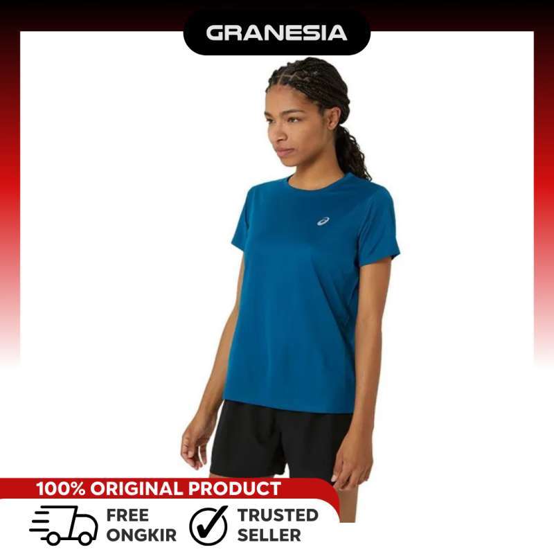 Asics Silver Top Women's Running T-Shirt 22C267407|Baju Olahraga Lari Wanita