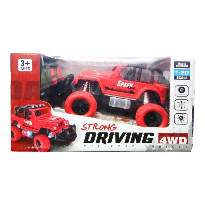 R/C Jeep Driving 858-1 Strong Drive Off Road Radio Control Car Toys  Mainan Remote Control Truck Mobil