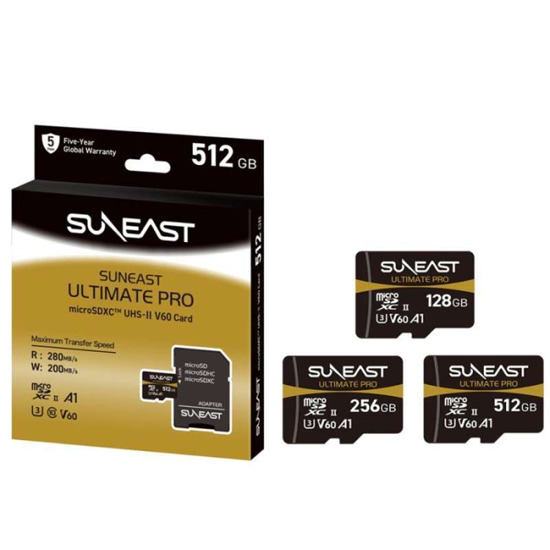 Promo Suneast 512gb - 256gb - 128gb Micro SD Sdxc Uhs-ii