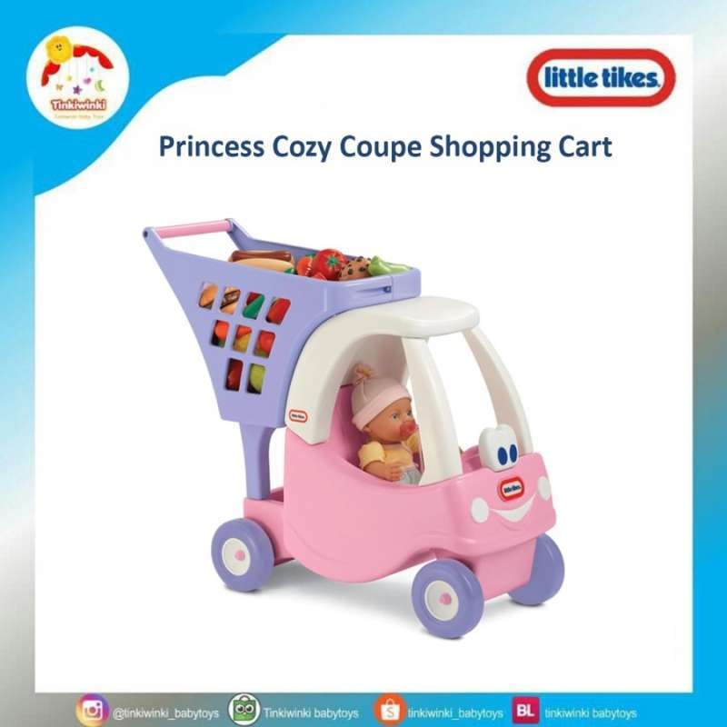 Little Tikes Princess Cozy coupe shopping cart